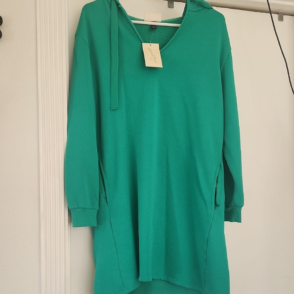 Universal Thread Green Hoodie Dress